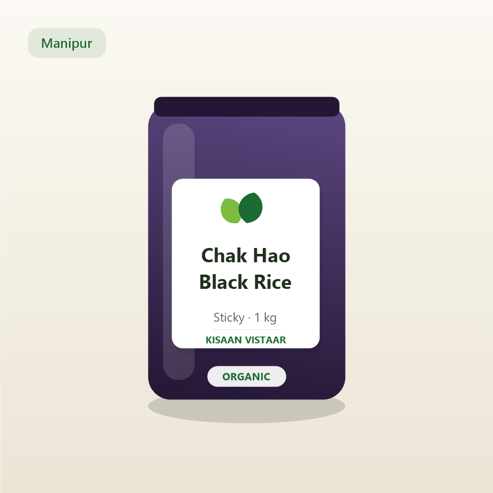 Chak Hao Black Rice (1 kg)